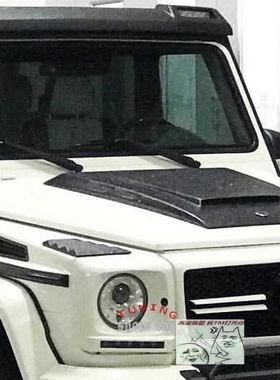 W463 G320G350G500G55G63G65 B 标 巴博斯 中网 白色情结