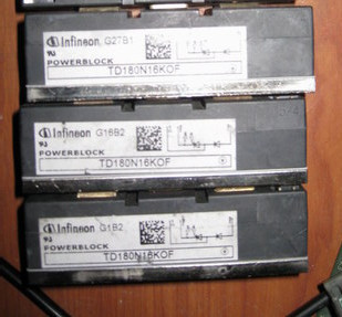 TD180N16KOF TD162N16KOF   单项可控硅模块180A1600V