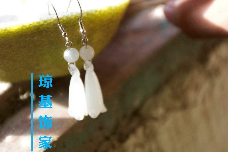 ²½²½¾ªÐÄͬ¿î¶ú»·Áõʫʫ925´¿Òø¶úÊÎŮľÀ¼»¨Óñ¶ú×¹³¤¿î´ÙÏú°üÓÊ