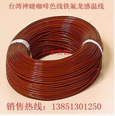 台湾进口T型热电偶线 四氟测温线 T型感温线 补偿导线 2*0.3mm