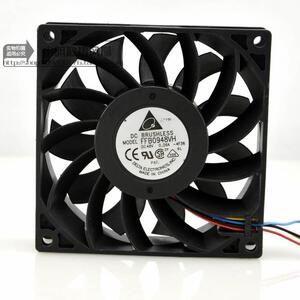 台达DELTA FFB0948VH 9025 48V 0.26A 9厘米 四线 散热风扇