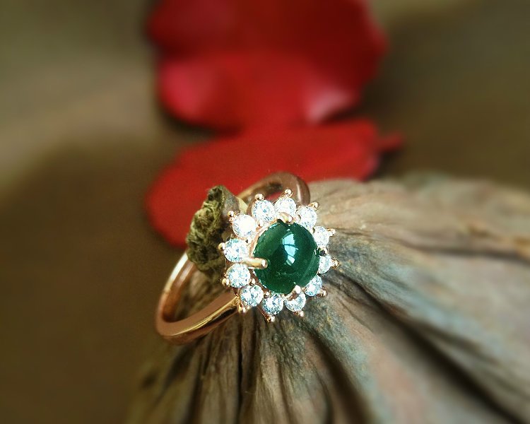 冰种纯银南非真钻无纹裂指环特价