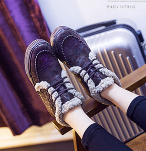 Pulls must拉霏 冬季温暖加绒高帮雪地靴 