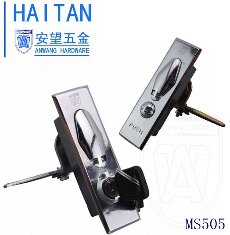 安望锁具平面执手电箱左右