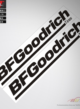 BF Goodrich tires sticker百路驰四驱l越野胎改装车贴纸车贴花
