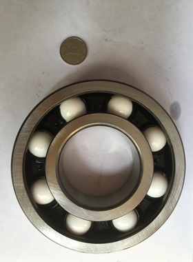 混合陶瓷球轴承S3303HTCE绝缘防水无磁无油自润滑混合高速顺滑