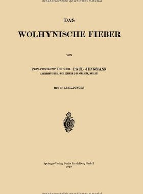 【预订】Das Wolhynische Fieber