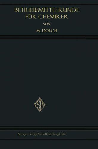 【预订】Betriebsmittelkunde Fur Chemiker: Ei...