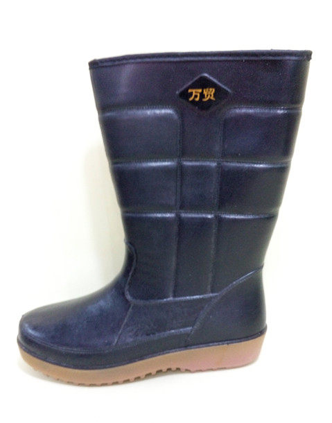 Chaussures - bottes caoutchouc homme pour hiver - semelle tendon - Ref 960873 Image 1