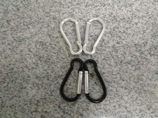 6号D型扣黑叶太阳能充电器背包用挂扣