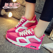 Yalaiya spring of 2016 new stylish female colour matching power flow air thick-soled sports shoes and leisure shoes running shoes