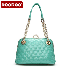 Doodoo bag Chao han Ling Plaid women's Crossbody handbag ladies fashion bags small baodan shoulder clip package