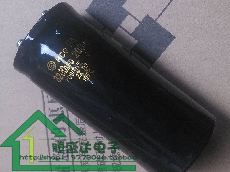 【腾盛达电子】正品进口 8200MFD250VDC 200V8200UF 测试好