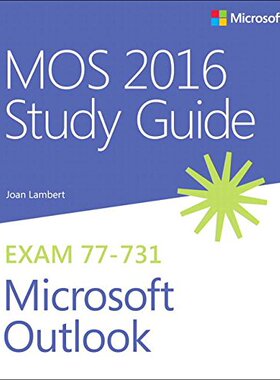 【预订】MOS 2016 Study Guide for Microsoft Outlook