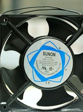 建准SUNON DP100A 1123HSL滚珠轴承12038 110V机柜散热风扇