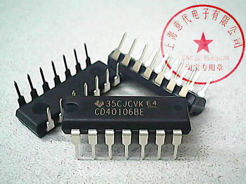CD40106BE  TI   DIP-14〖正品原装〗赛格市场G332室实体店 现货