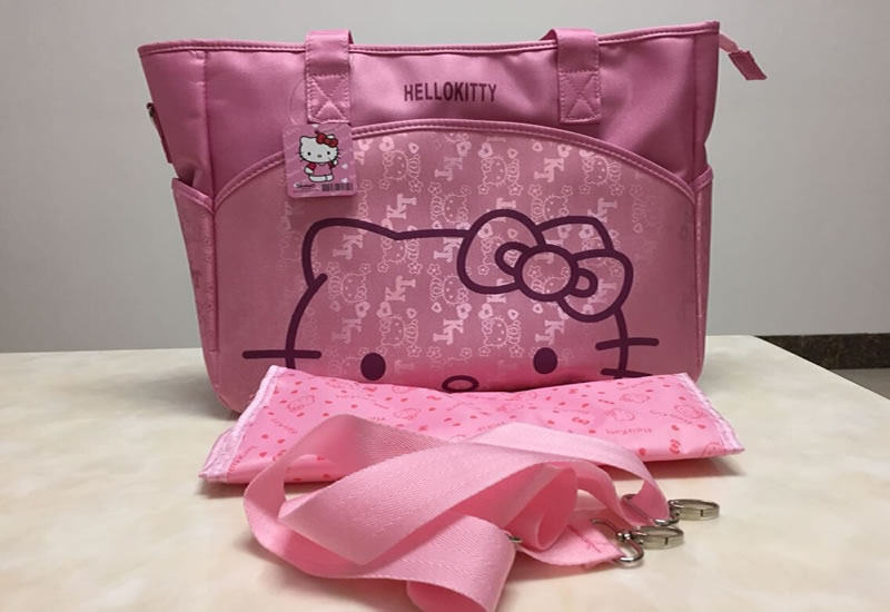 HelloKitty lovely Cartoon multi-function portable One shoulder Messenger capacity Mummy Bag Outgoing bag Mother-Baby Packin the Maternity/Maternal supplies/Nutrition , Mummy bag/Bag  category - from Buy2taobao.com to provide professional Taobao agent buy service