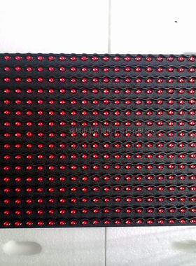 led显示屏p10单元板室外单红高亮广告屏九九新二手尺寸32/16厘米