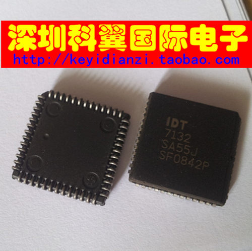 IDT7132SA55J 静态随机存取存储器PLCC-52 原装正品/翻新测试