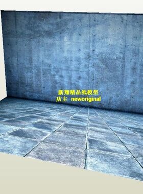 1比6分 12寸 魔兽世界争霸WOW dota 手办兽人地下室兵人场景模型