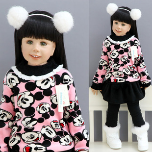 Chemise fille à manche longue - Ref 2087377 Image 4