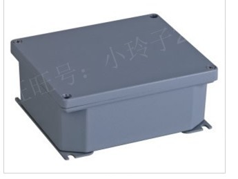 金属密封盒 压铸铝防水盒 带安装片 型号JS03-50尺寸138*112*62