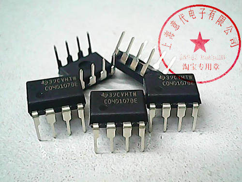 CD40107BE  TI   DIP-8【全新原装】赛格市场G332室实体店 现货