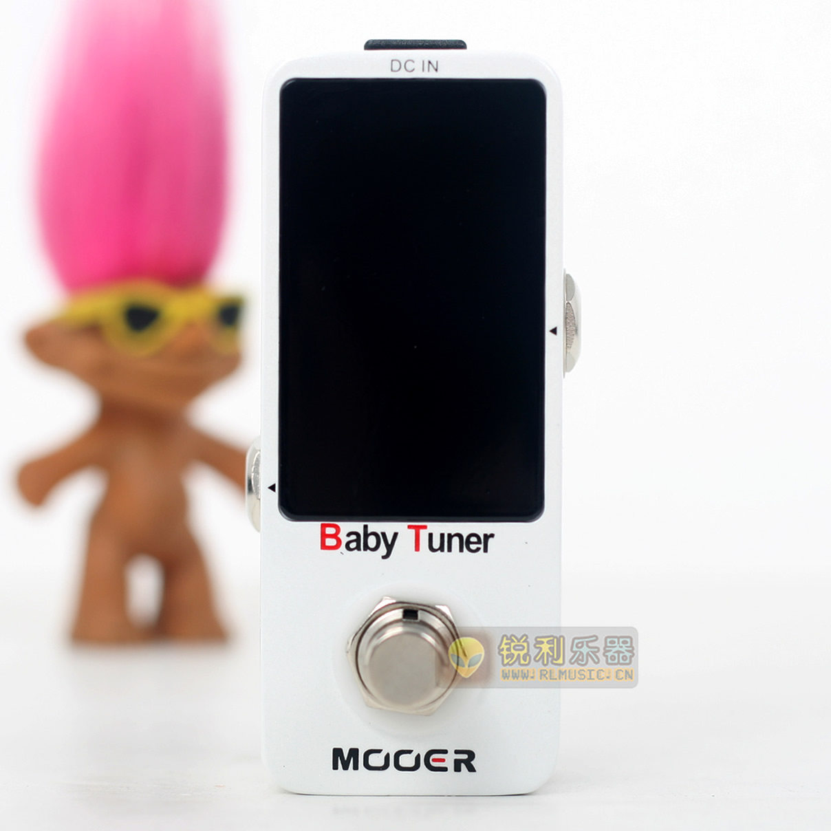 Mooer Baby Tuner 魔耳微型调音单块 校音效果器 电吉他单块