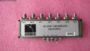 ORBIS RF SP6T 100-2500-21A 10-3000MHz 射频 同轴电子PIN开关