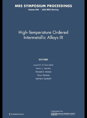 【预售】High-Temperature Ordered Intermetallic Alloys IX: