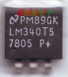 LM340T5-7805 P+ 拆机国半NS TO-220 三端稳压器 5.0V