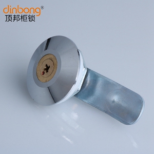 dinbong MS401转舌锁 水电表箱 开关柜门大头铜芯锁 MS804圆柱锁