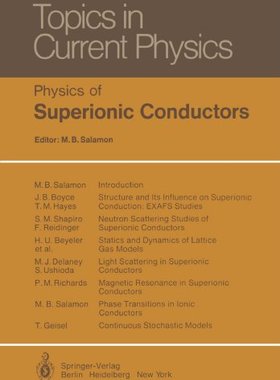 【预订】Physics of Superionic Conductors