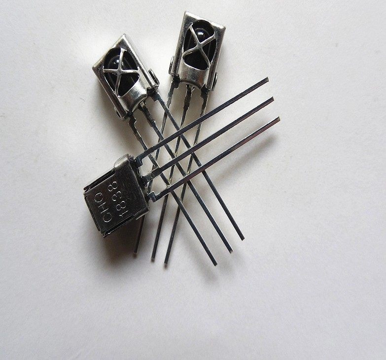 vs1838 vs1838b 通用一体化万能红外接收头 红外接收管 带屏蔽罩