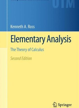 【预订】Elementary Analysis: The Theory of C...
