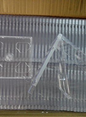 进口3CD盒子 标准光盘盒 3碟装 储存 收纳光盘