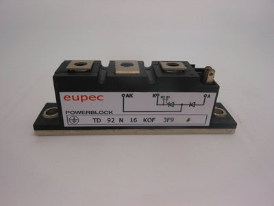 TD92N16KOF TD92N12KOF TD92N14KOF德国EUPEC可控硅模块全新现货