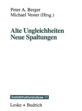 【预售】Alte Ungleichheiten Neue Spaltungen