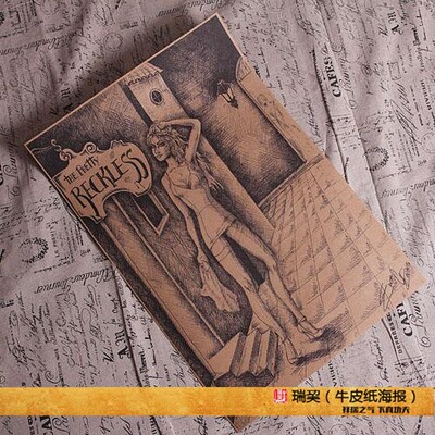 the pretty reckless海报Taylor Momsen泰勒摩森绯闻女孩海报复古