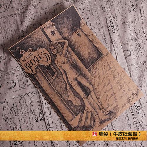 the pretty reckless海报Taylor Momsen泰勒摩森绯闻女孩海报复古