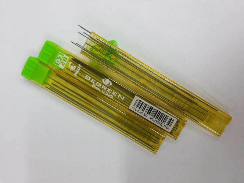 韧性好，不易断，百乐超经典铅芯!