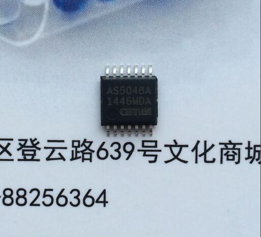 AS5048A-HTSP 磁性角度传感器TSSOP14 AMS 全新原装 AS5048