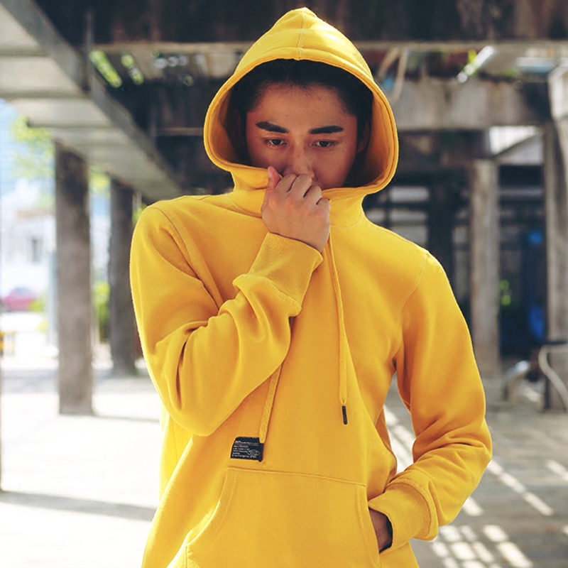 原創潮牌 1mm workshop 17FW 加厚加絨連帽套頭純色情侶款衛衣男在類目 男裝, 衛衣中 - 來自Buy2taobao.com提供專業的淘寶代購服務