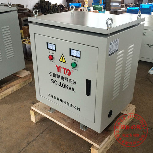 SG-10000VA全铜三相380V转220V10KW10KVA干式隔离伺服变压器正品