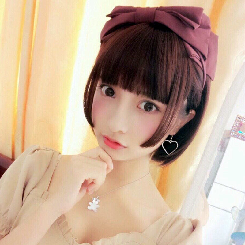 Perruque cheveux raides Court - Ref 2609415 Image 1