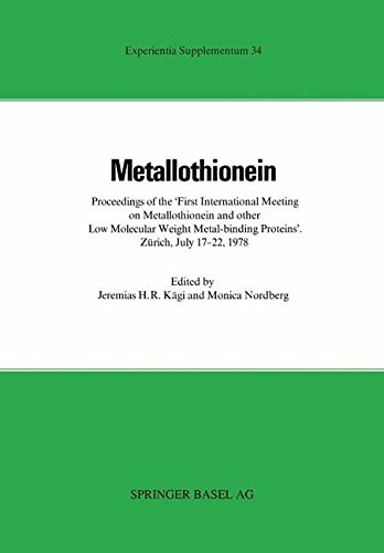 【预订】Metallothionein: Proceedings of the ...