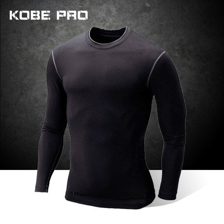 PRO Kobe compress motion Tights Quick drying Basketball Elastic force train Bodybuilding Running clothes Long sleevein the Sportswear/Casual Clothing , Sports T-shirt  category - from Buy2taobao.com to provide professional Taobao agent buy service