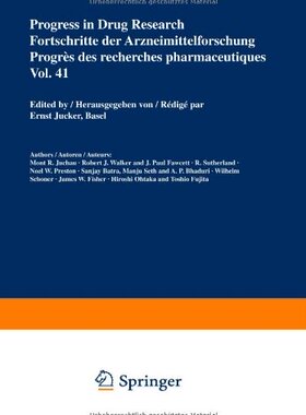【预售】Progress in Drug Research / Fortschritte Der A...