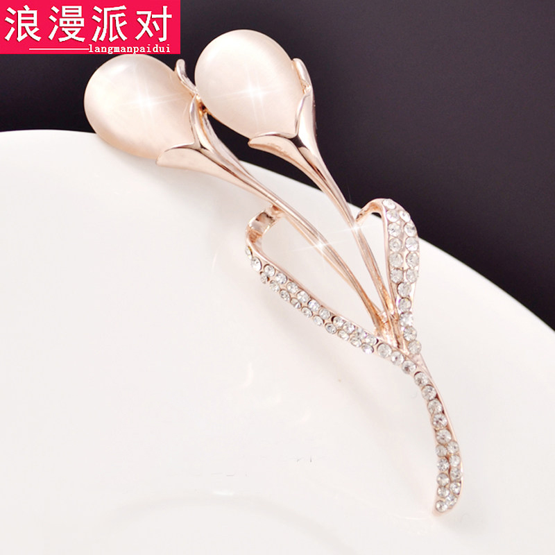 Broche femme en cristal artificiel - Ref 1170211 Image 1