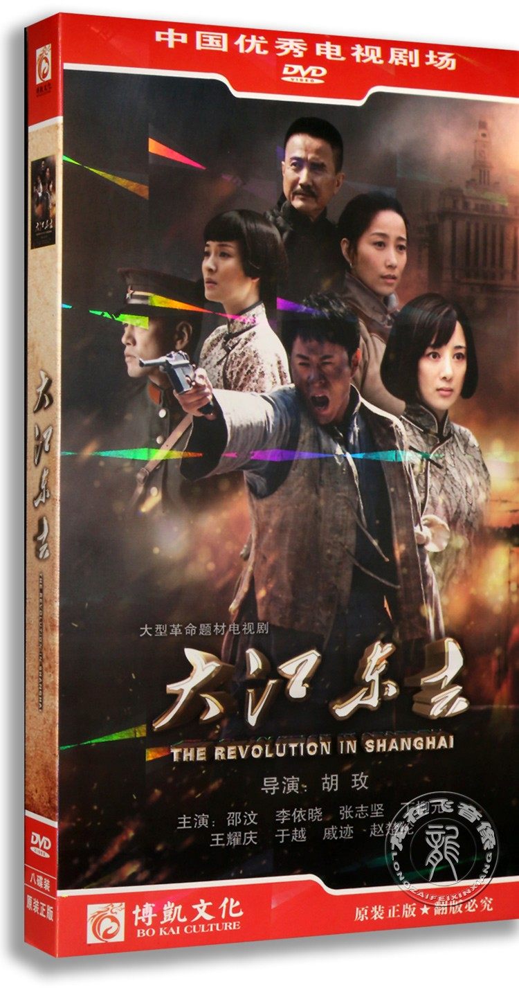 正版电视剧 大江东去 8dvd 经济版盒装 邵汶 李依晓 于越
